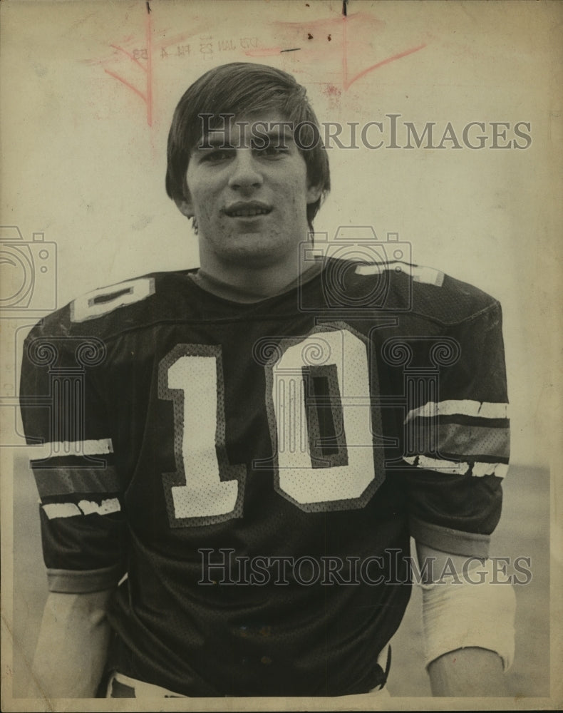 1975 Press Photo Ted Constanzo, Churchill High School Football - sas06230 - Historic Images