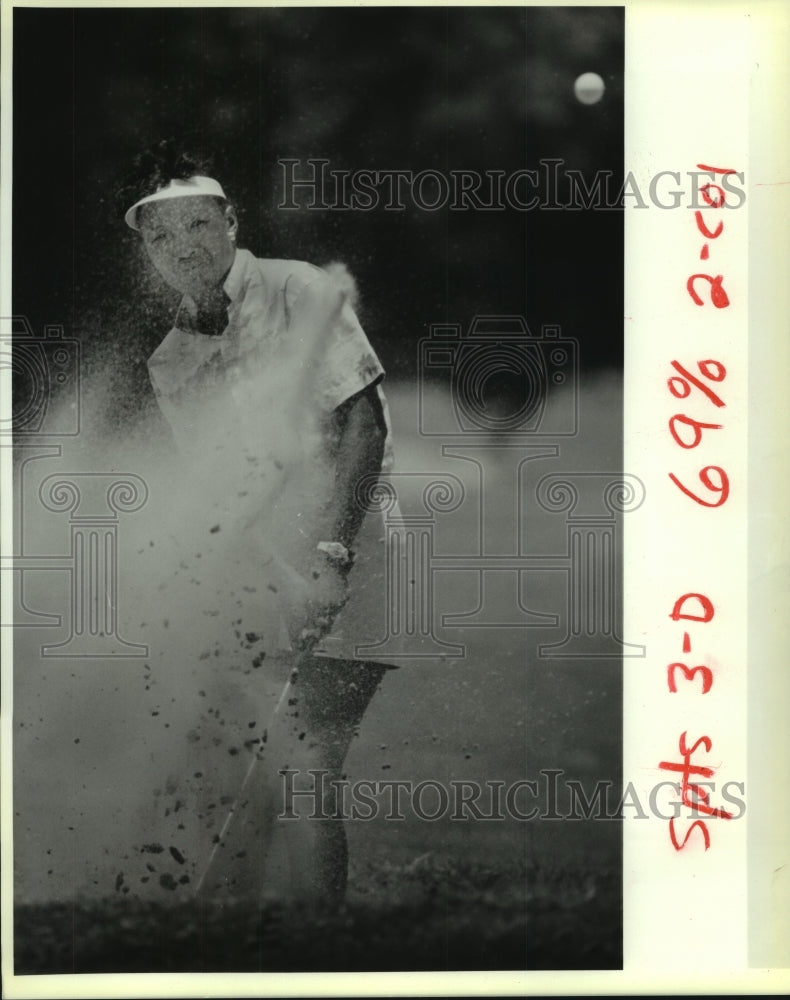 1988 Press Photo Riverside Golf Course, Amateur Golf Tournament, Nancy Turner- Historic Images