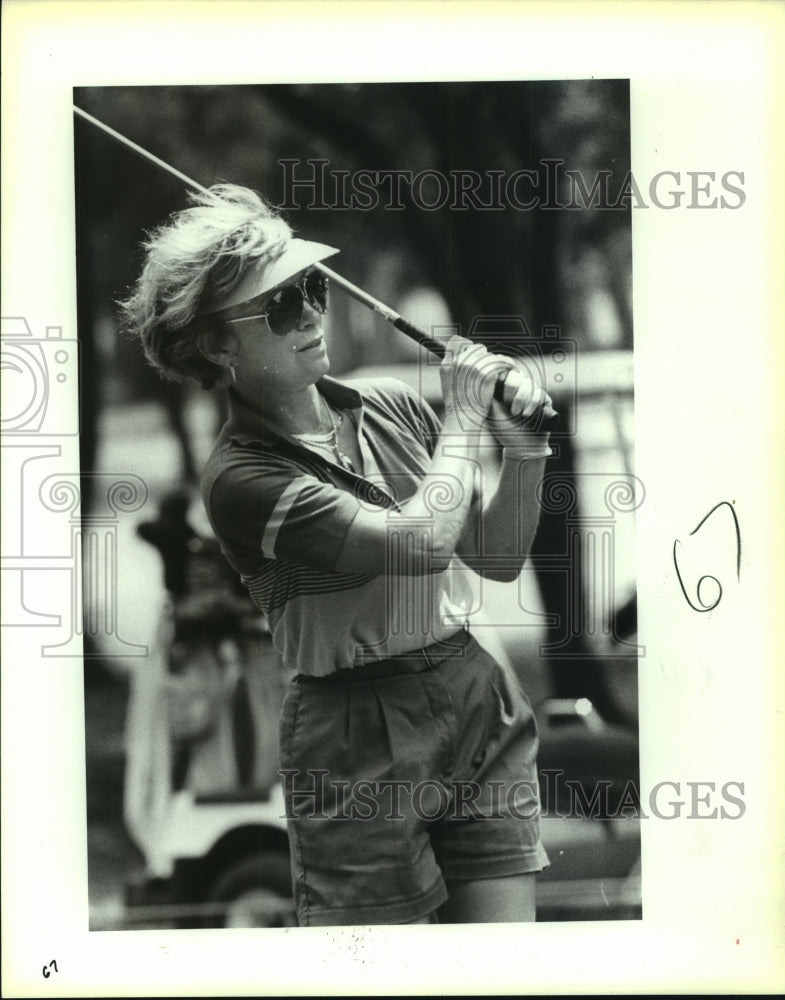 1989 Press Photo City Women&#39;s Golf Tournament, Betty Jean Dobbins - sas06257 - Historic Images