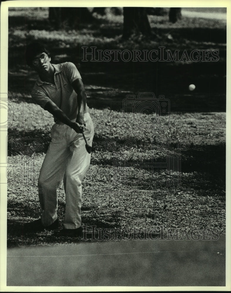 1983 Press Photo Brackenridge City Junior Golf, Adrian Guerra - sas06262 - Historic Images