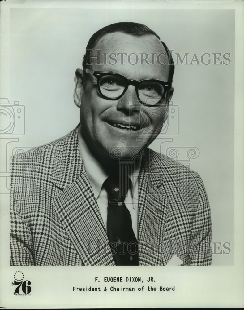 Philadelphia 76ers basketball team president F. Eugene Dixon Jr.-Historic Images