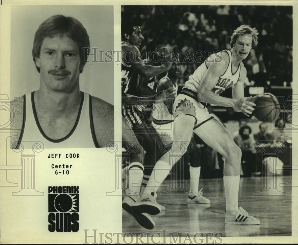Jeff Cook, Phoenix Suns Basketball Player at Game-Historic Images