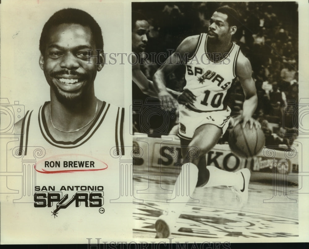 Ron Brewer, San Antonio Spurs Basketball Player at Game-Historic Images