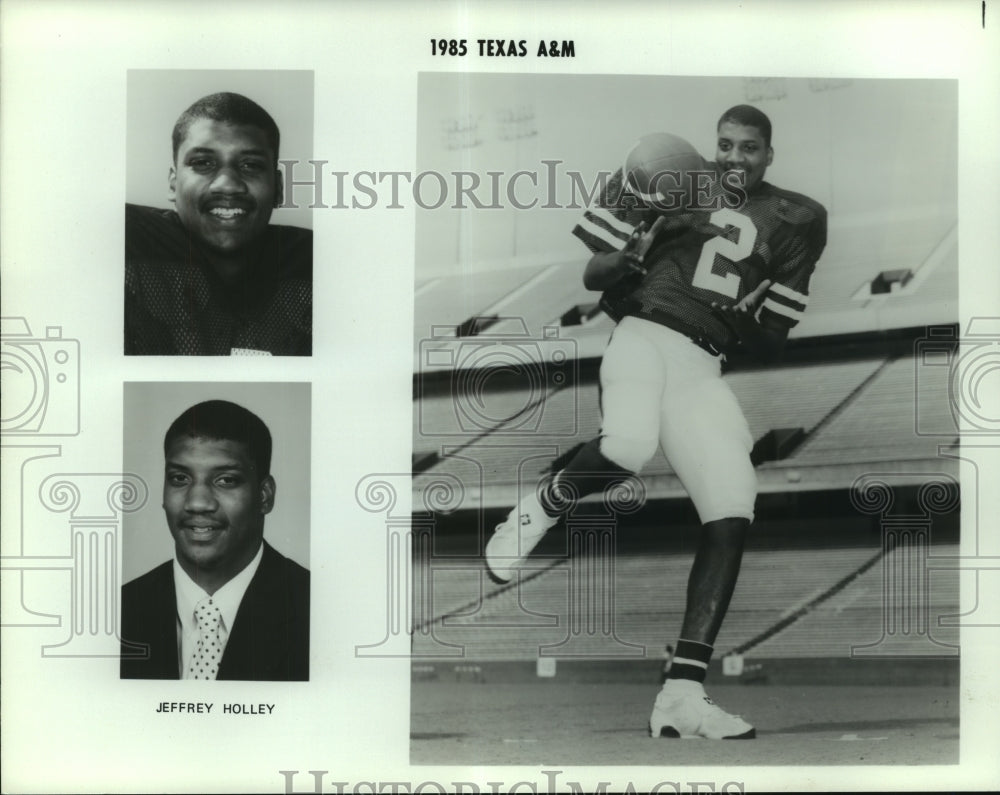 Jeffrey Holley, Texas A&amp;M Football Player-Historic Images