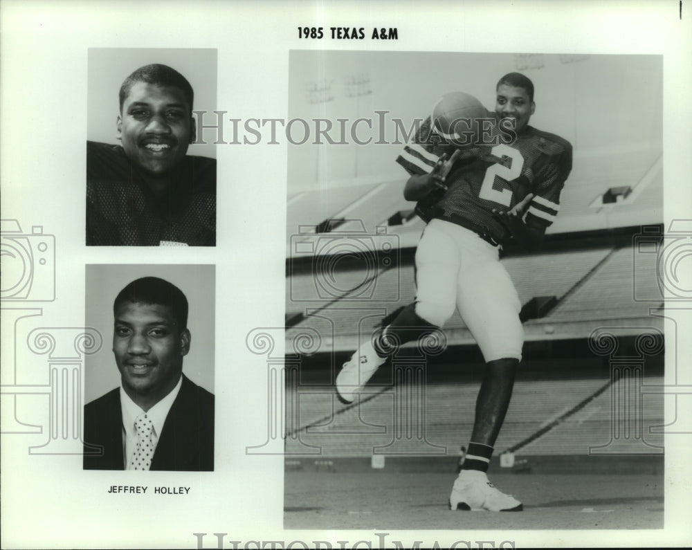 Jeffrey Holley, Texas A&M Football Player-Historic Images