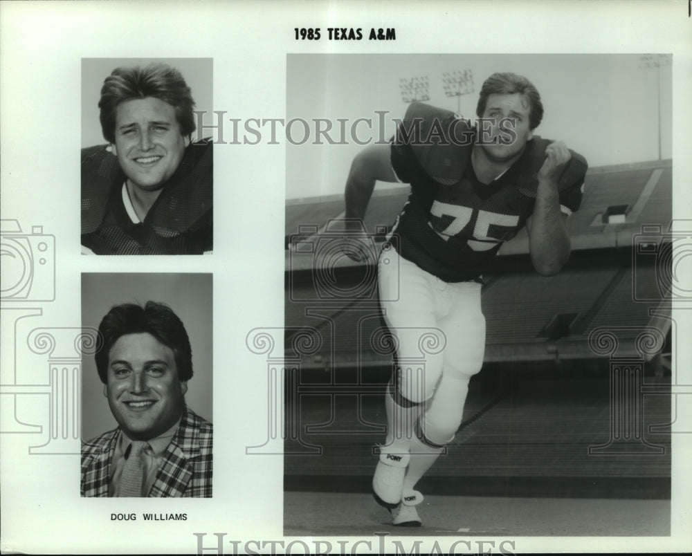 1985 Press Photo Doug Williams, Texas A&M Football Player - sas06507 - Historic Images