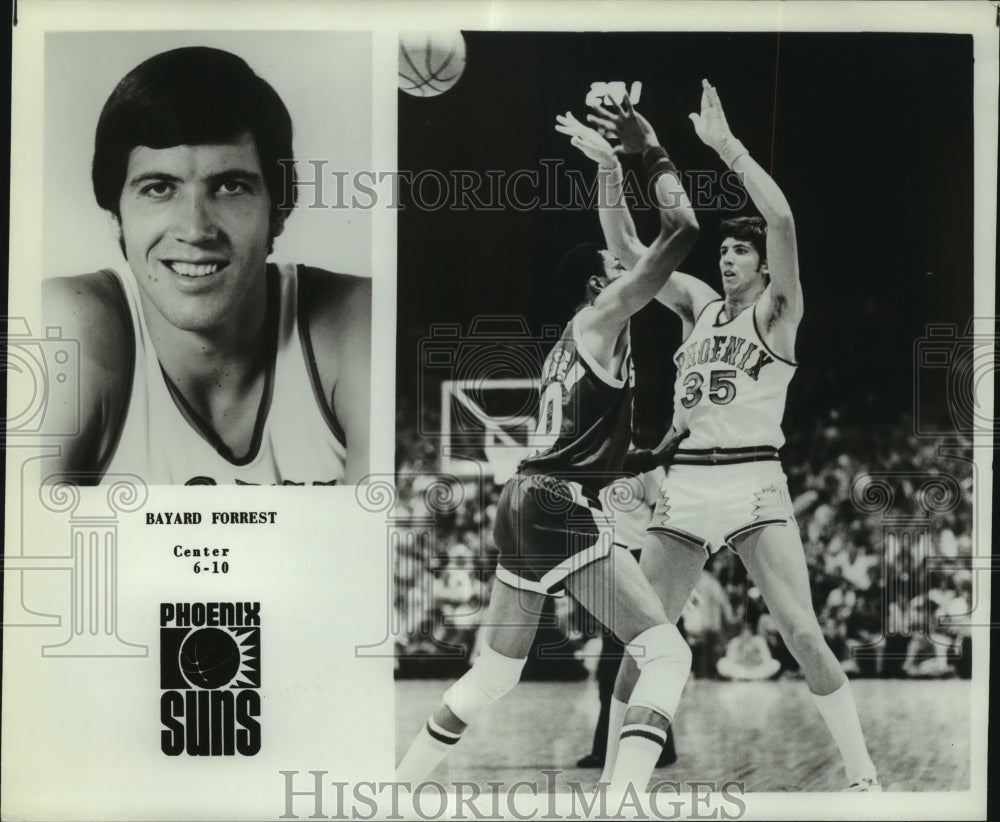Bayard Forrest, Phoenix Suns Basketball Player at Game-Historic Images