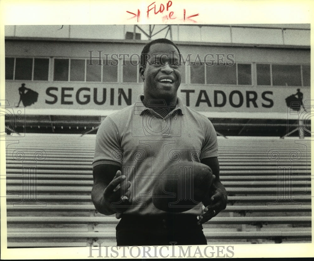 Press Photo David Brothers, Judson Football - sas06678 - Historic Images