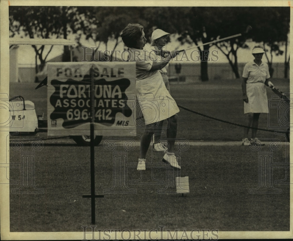 1982 Press Photo Golfer Marion Juel plays the City Women's Amateur - sas06867- Historic Images