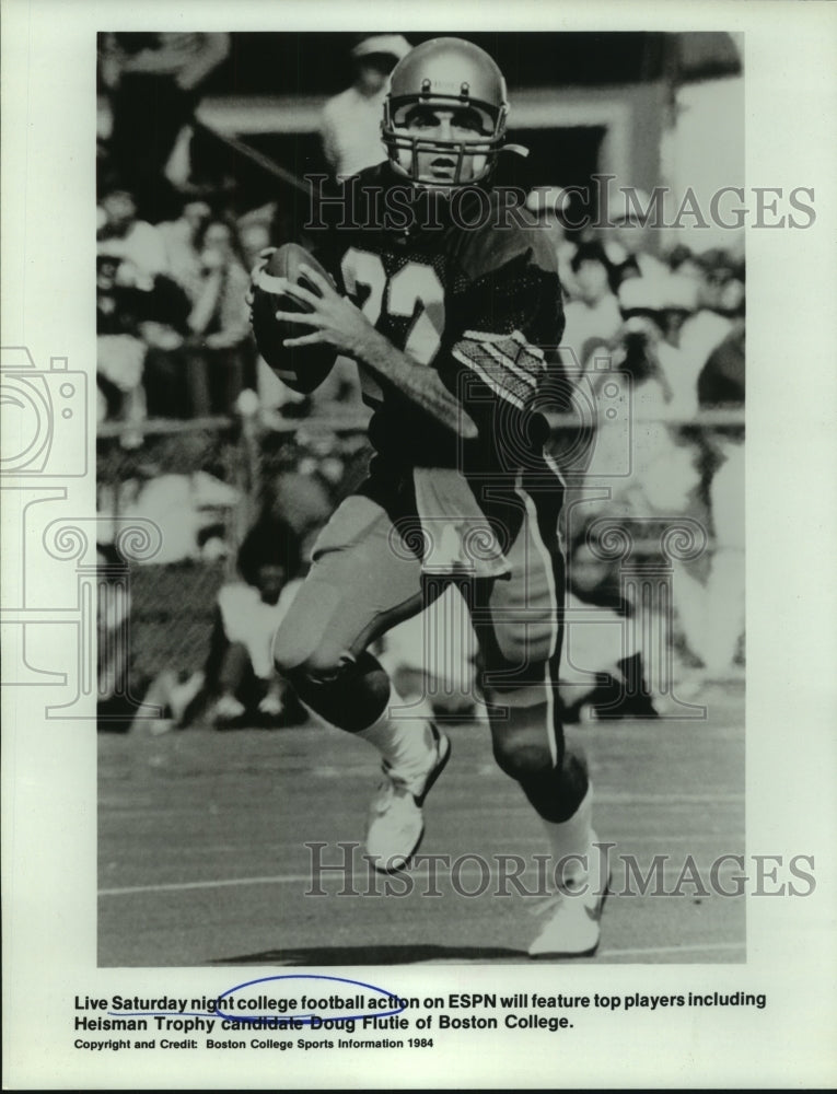 1984 Doug Flutie Boston College Football Player At Televised Game 1984-doug-flutie-boston-college-football-player-at-televised-game