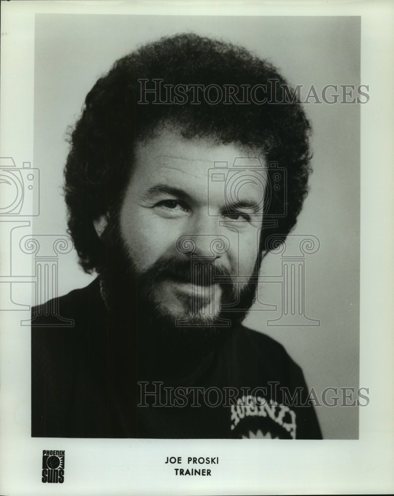 Press Photo Joe Proski, Phoenix Suns Basketball Trainer - sas07182 - Historic Images
