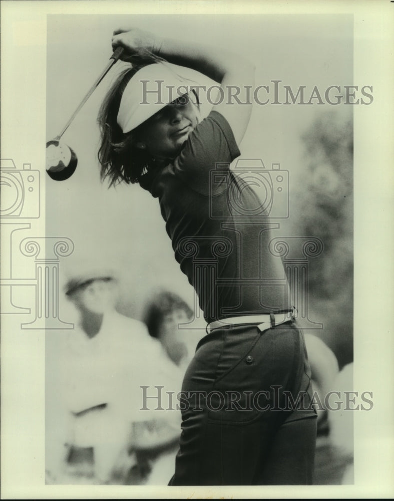 Press Photo Golfer Sandra Post, Winner of Colgate-Dinah Shore at Mission Hills- Historic Images