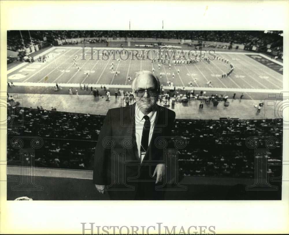 1987 Press Photo Jerome Benson, Part Owner of New Orleans Saints Football Team- Historic Images