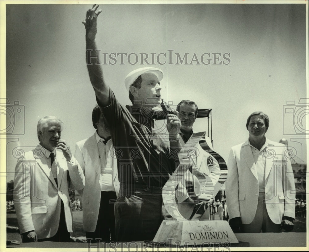 1986 Press Photo Dominion's Benson & Hedges Invitational Golf Tournament - Historic Images