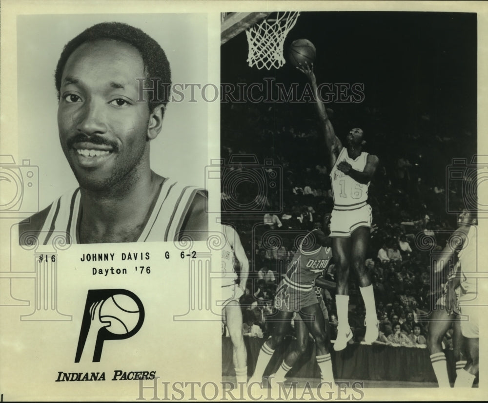 Press Photo Indiana Pacers basketball player Johnny Davis - sas07491 - Historic Images
