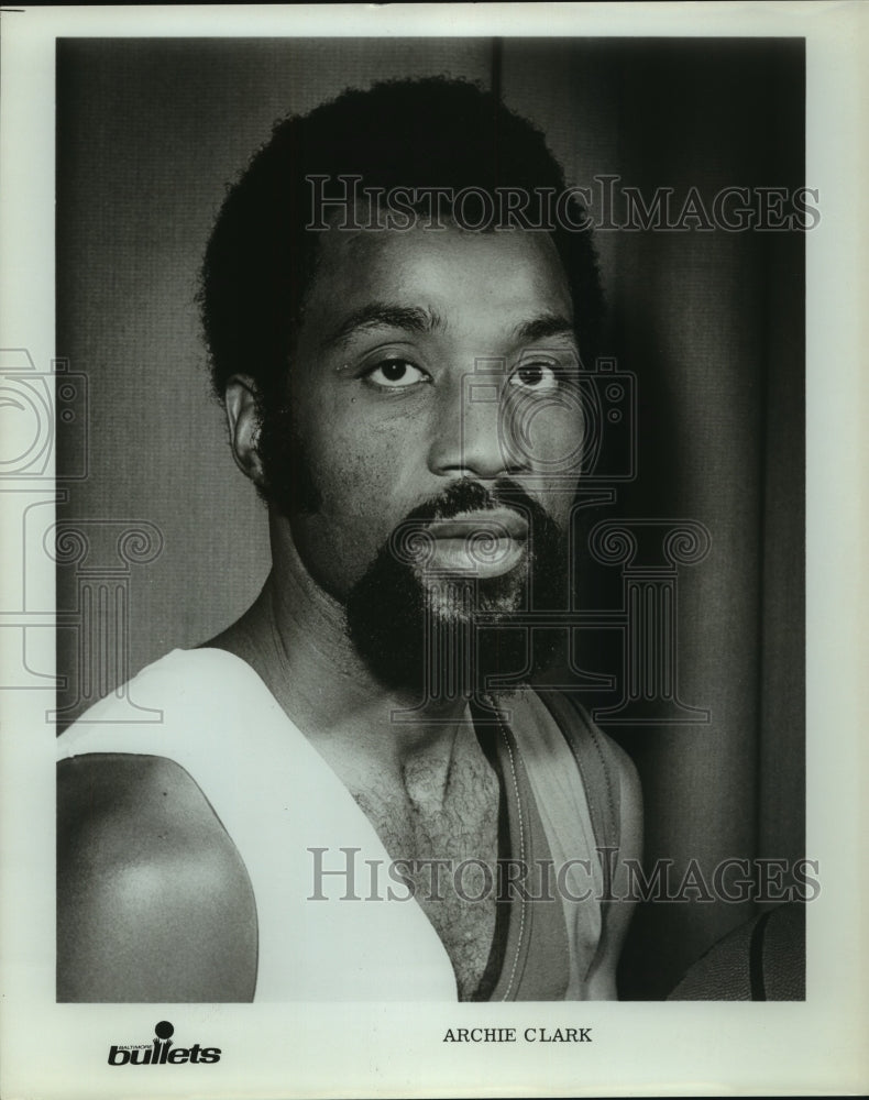 Press Photo Archie Clark, Washington Bullets Basketball Player - sas07574 - Historic Images