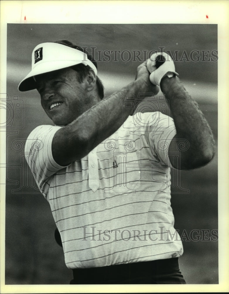 1984 Press Photo Golfer Jay Colbert at Texas Open - sas07595 - Historic Images