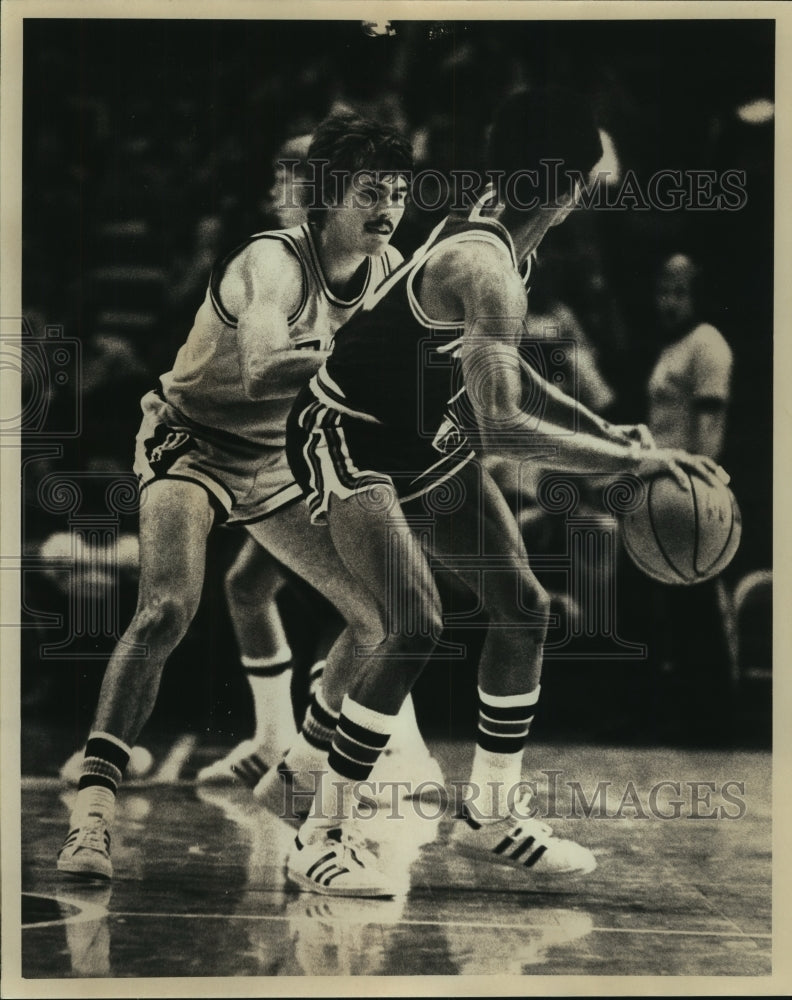 Press Photo Mike D&#39;Antoni, Basketball Player at Game - sas07599- Historic Images