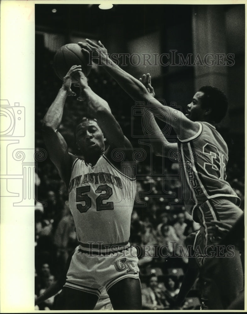 1984 Bernard Brown San Antonio College Basketball Player At Game 1984-bernard-brown-san-antonio-college-basketball-player-at-game