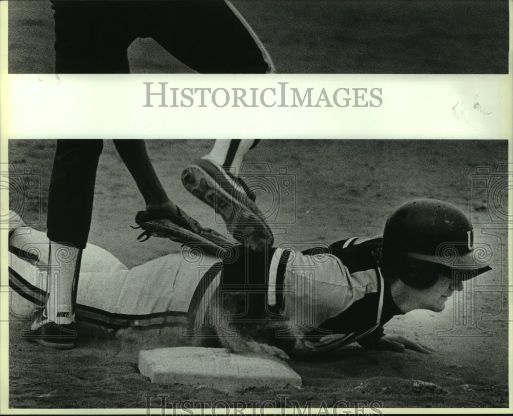1987 Press Photo Uvalde and Alamo Heights play high school baseball - sas07784 - Historic Images