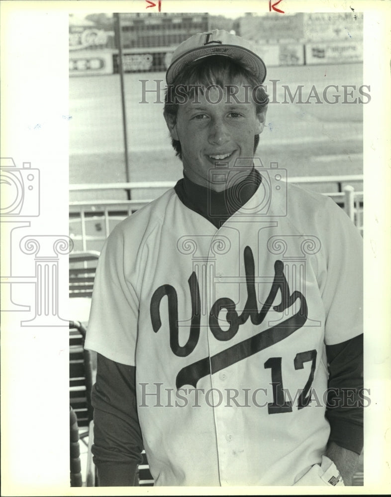 1989 Press Photo Vols High School Baseball Player - sas07850 - Historic Images