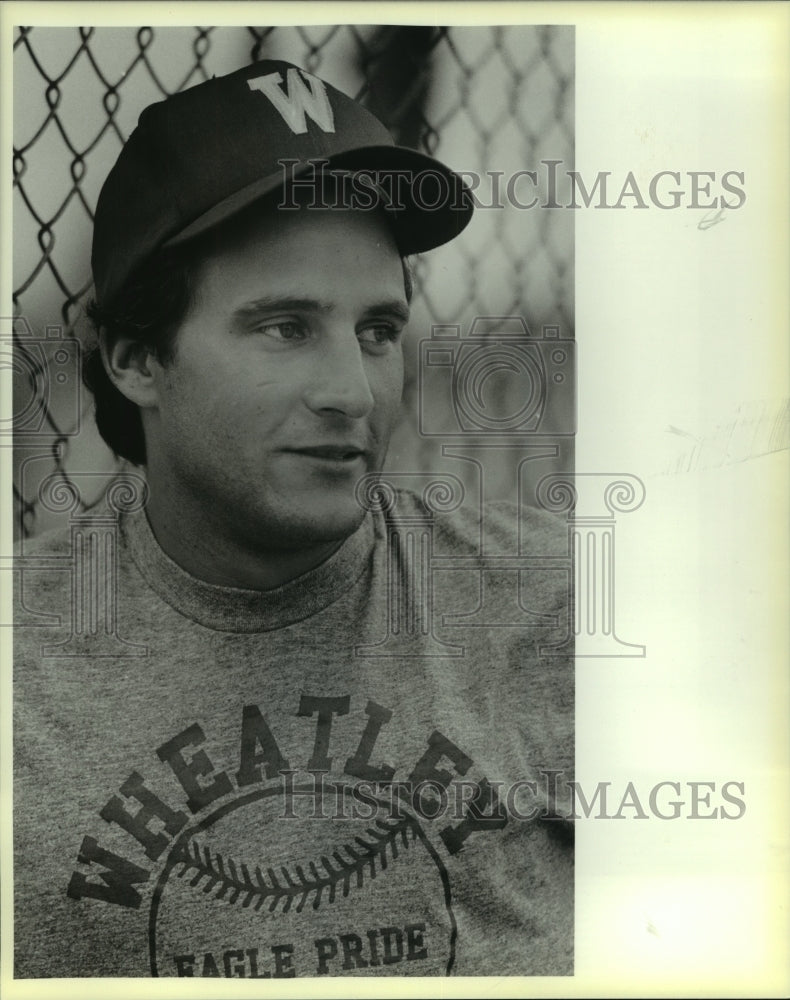 1986 Press Photo Gordy Gaskell, Wheatley Baseball Coach - sas07886 - Historic Images
