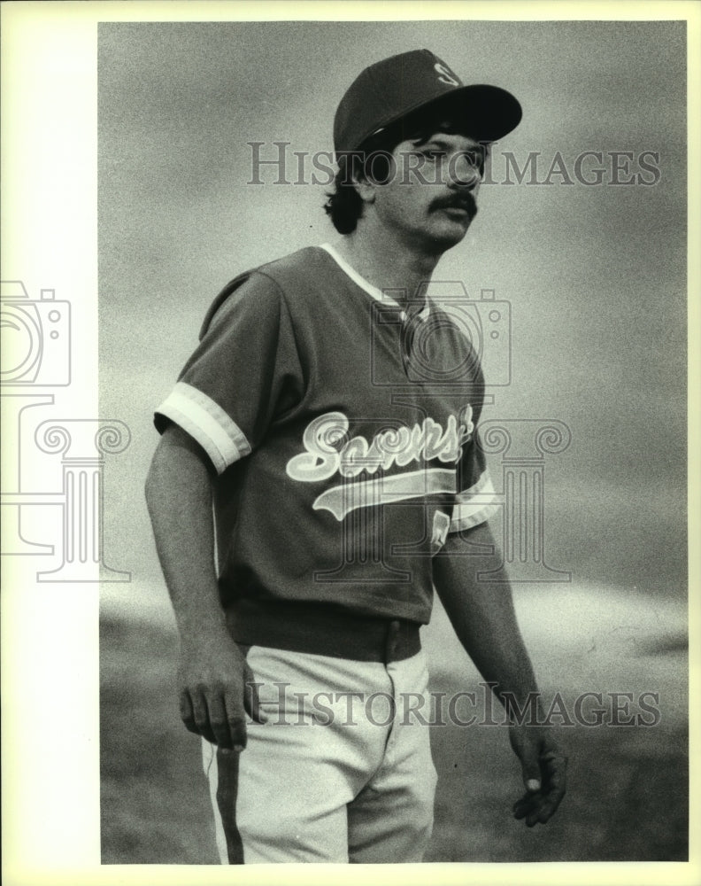 1988 Press Photo Somerset High baseball coach Tom Fazzino - sas07921 - Historic Images