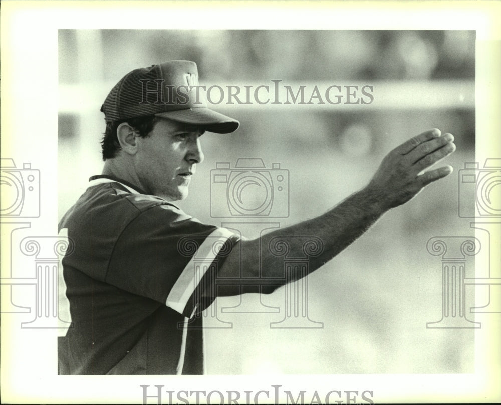 Press Photo Larry Ransom, Cole Baseball Coach - sas08046- Historic Images