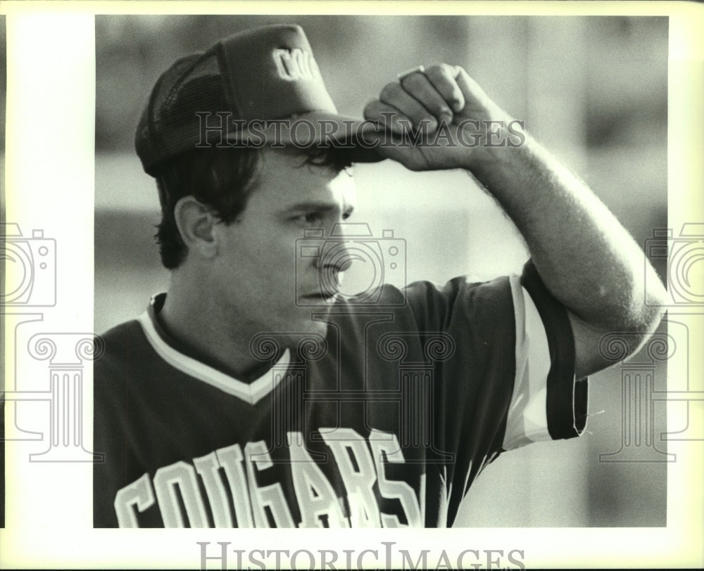 Press Photo Larry Ransom, Cole Cougars Baseball Coach - sas08048 - Historic Images