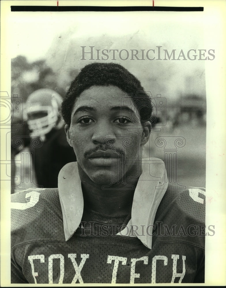 1984 Press Photo Mark Grimes, Fox Tech High School Football Player of the Week - Historic Images