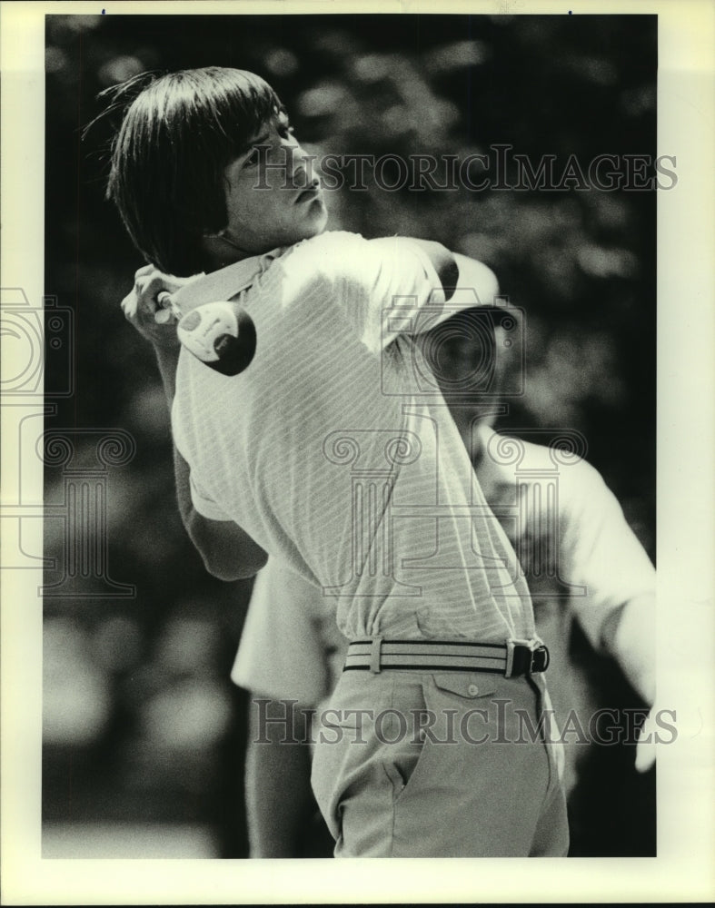 1983 Press Photo Golfer Stephen Hresko at City Junior Golf Tournamet - sas08597 - Historic Images