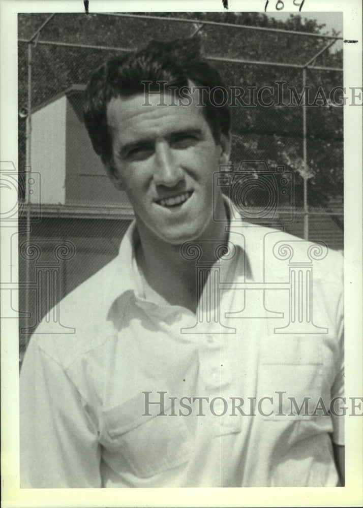 1988 Press Photo Bruce McConaghy, Boerue High School Baseball Coach - sas08806 - Historic Images