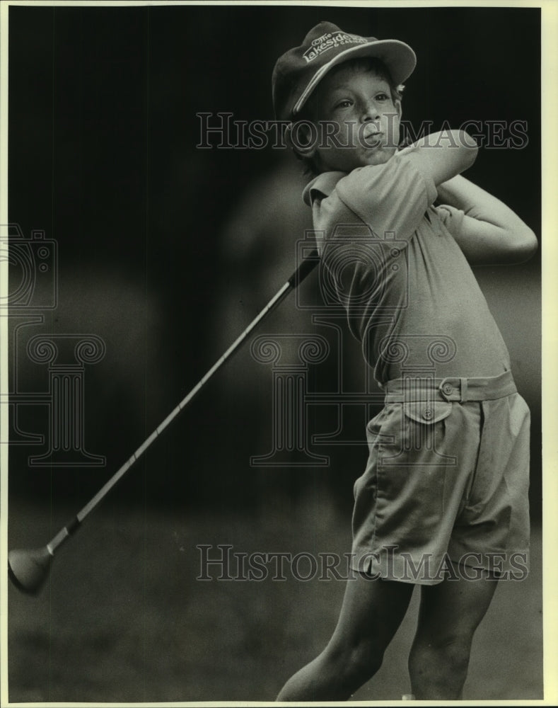 Press Photo Golfer Louis Wood - sas08892 - Historic Images