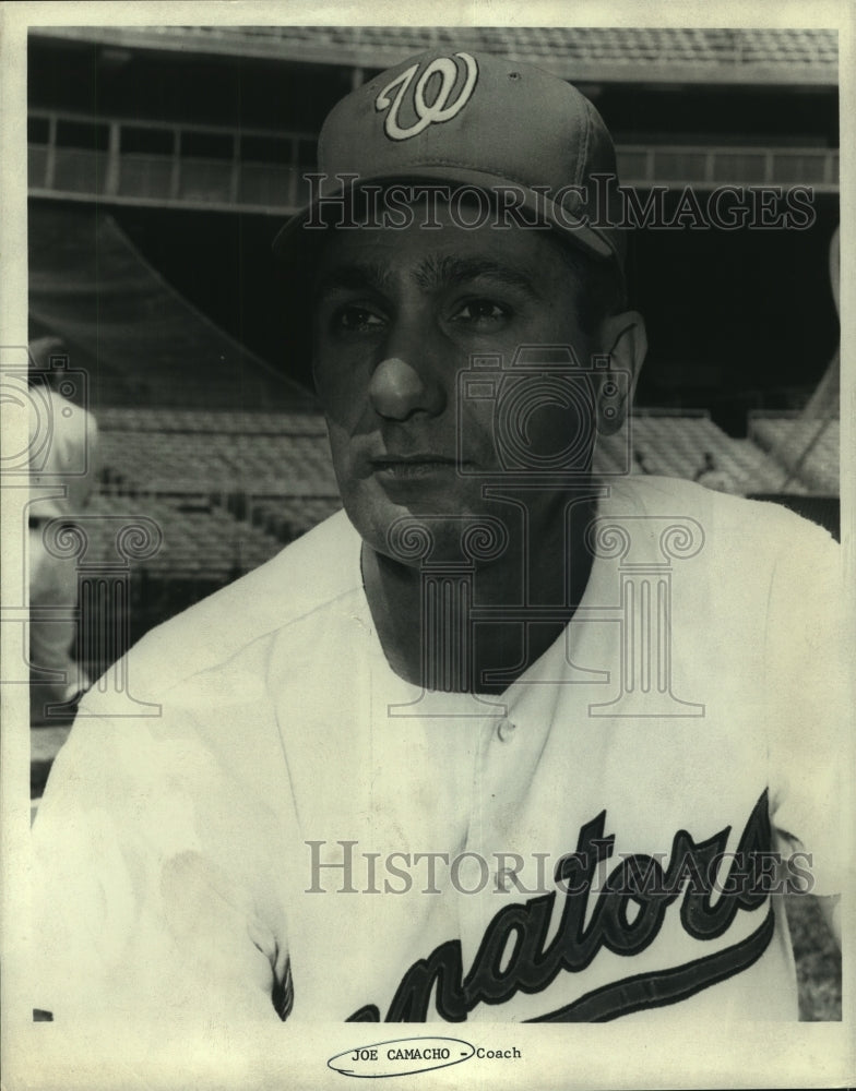Press Photo Joe Camacho, Baseball Coach - sas08956-Historic Images