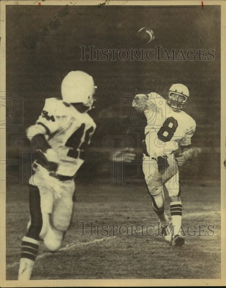 1982 Press Photo James Betus, Southwest High School Football Player at Game- Historic Images