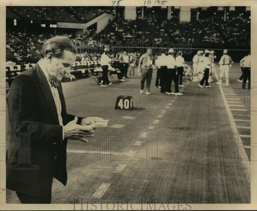 Press Photo Legendary football coach Sid Gillman - sas09680 - Historic Images