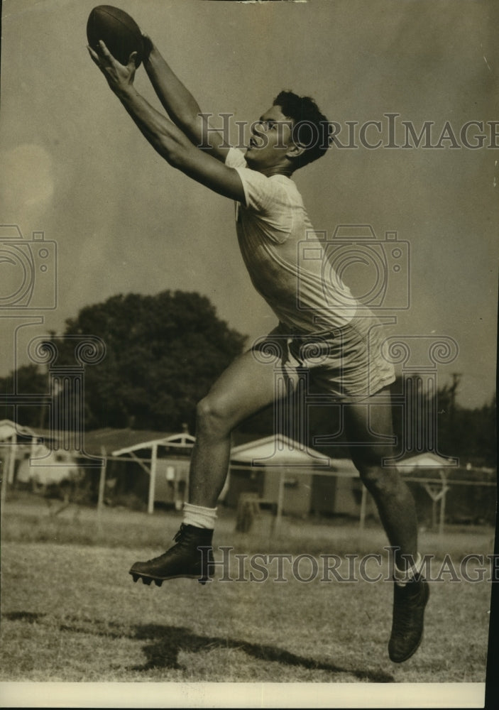 Press Photo Bob Folsom, South Methodist University Football Player - sas09784- Historic Images