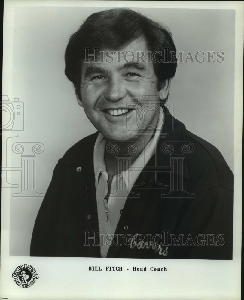 Press Photo Bill Fitch, Cleveland Cavaliers Basktball Head Coach - sas09799-Historic Images