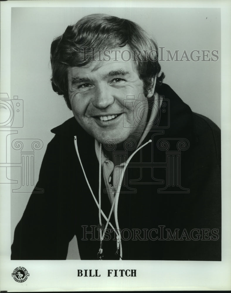 Press Photo Bill Fitch, Cleveland Cavaliers Basketball - sas09800- Historic Images