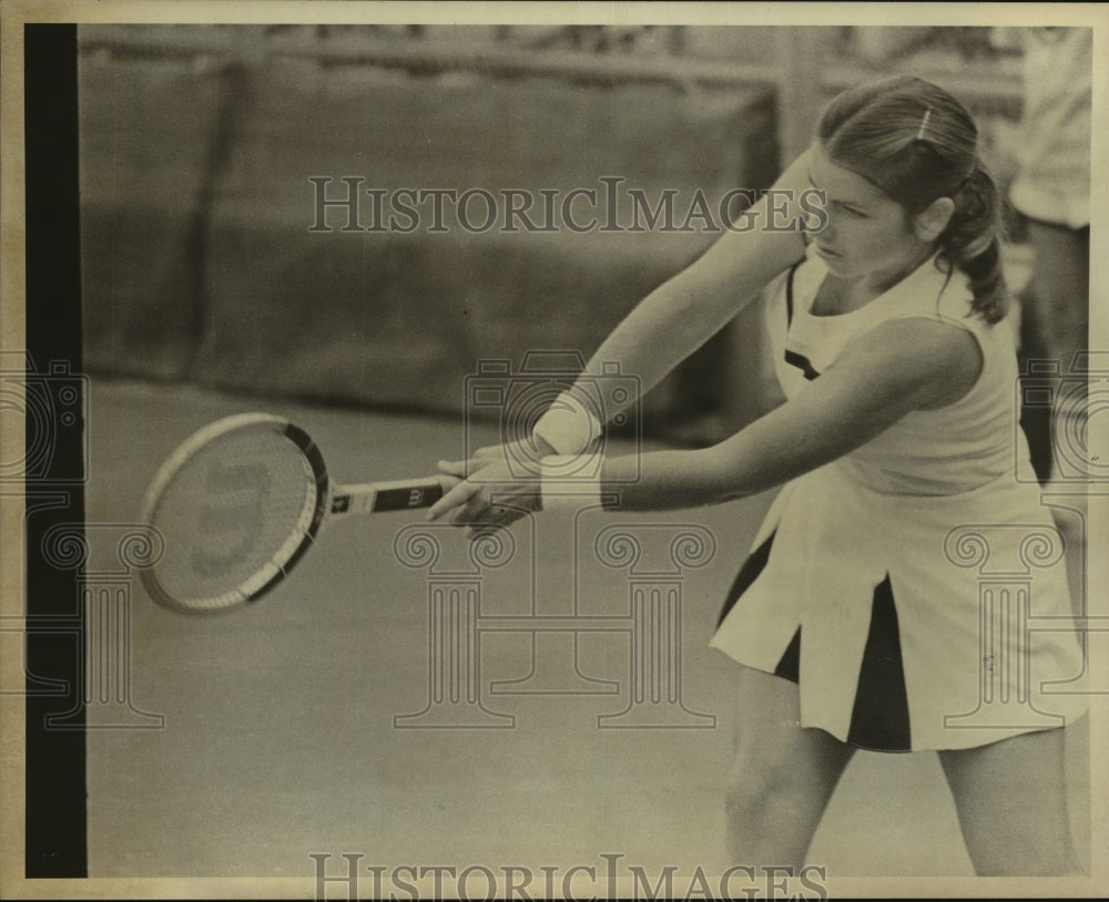 Press Photo Jeanne Evert, Tennis Player - sas09953- Historic Images