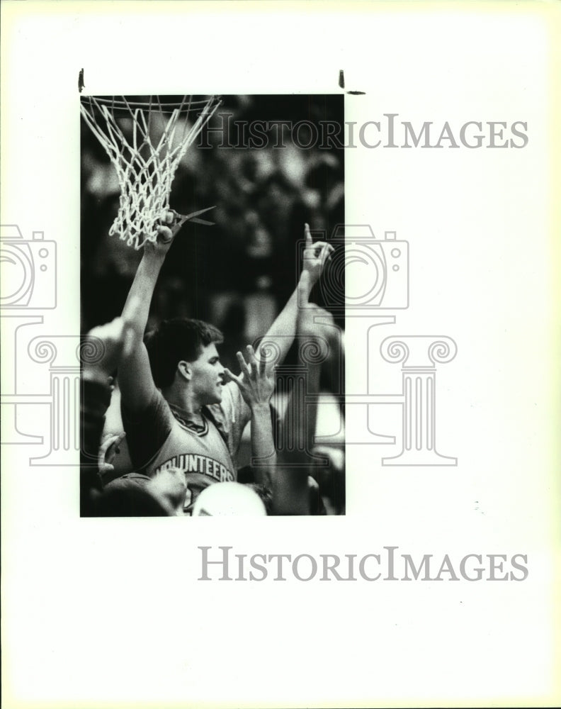 1990 Press Photo Lee High basketball player Mark Austin - sas10087- Historic Images