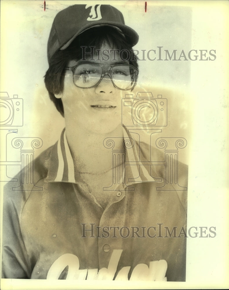 1983 Press Photo Judson High baseball player Marc Pietz - sas10200 - Historic Images