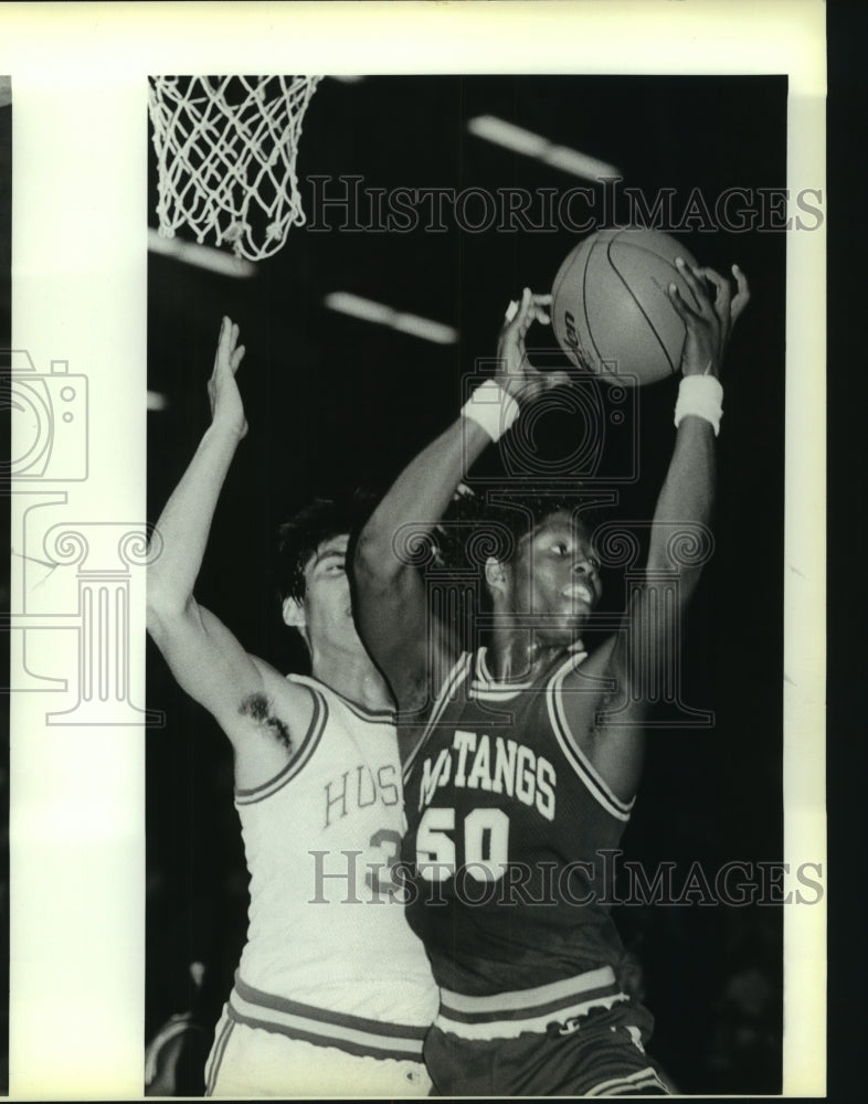 1985 Press Photo Jay High basketball player Keith Moten - sas10256- Historic Images