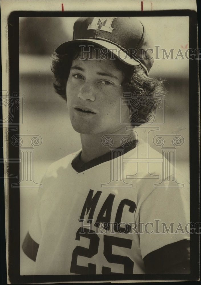 1978 Press Photo MacArthur High baseball player Bobby Kohler - sas10325 - Historic Images