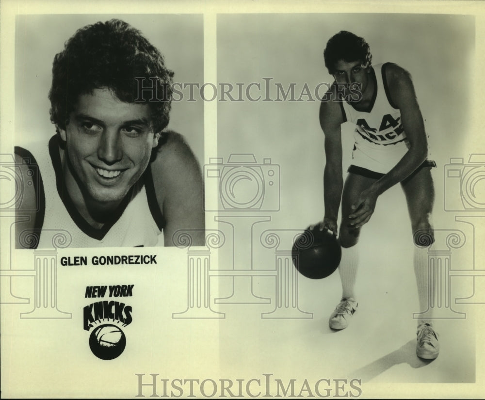 Press Photo New York Knicks basketball player Glen Gondrezick - sas10403 - Historic Images