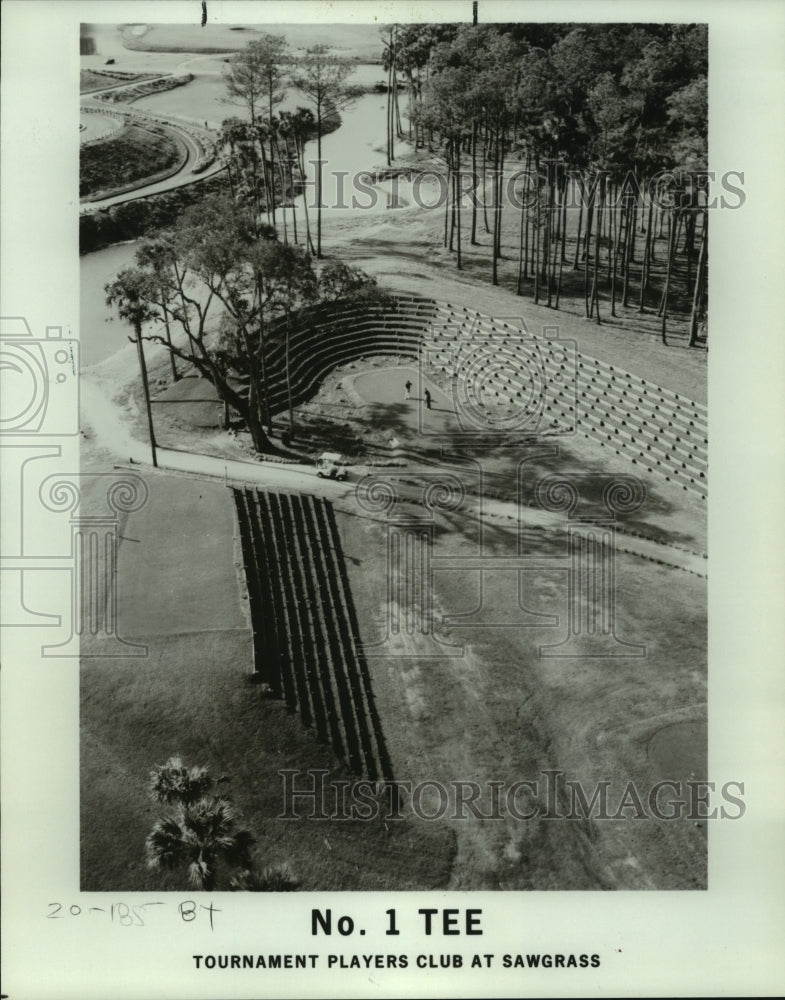 Press Photo No. 1 tee at the Tournament Players Club at Sawgrass golf course- Historic Images