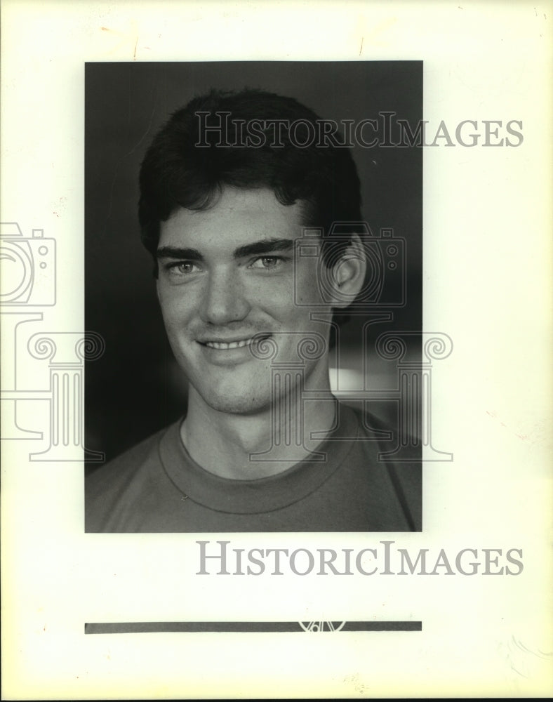 1986 Press Photo Lance Gilliam, Racquetball Professional - sas10623 - Historic Images