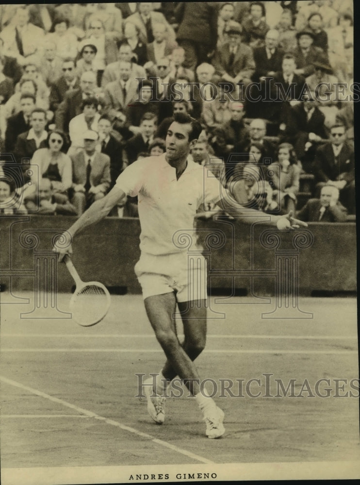 1968 Press Photo Andres Gimeno, Tennis Player - sas10629 - Historic Images