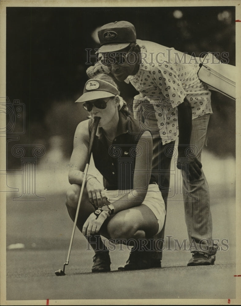 1975 Press Photo Brenda Goldsmith, Golfer - sas10661 - Historic Images