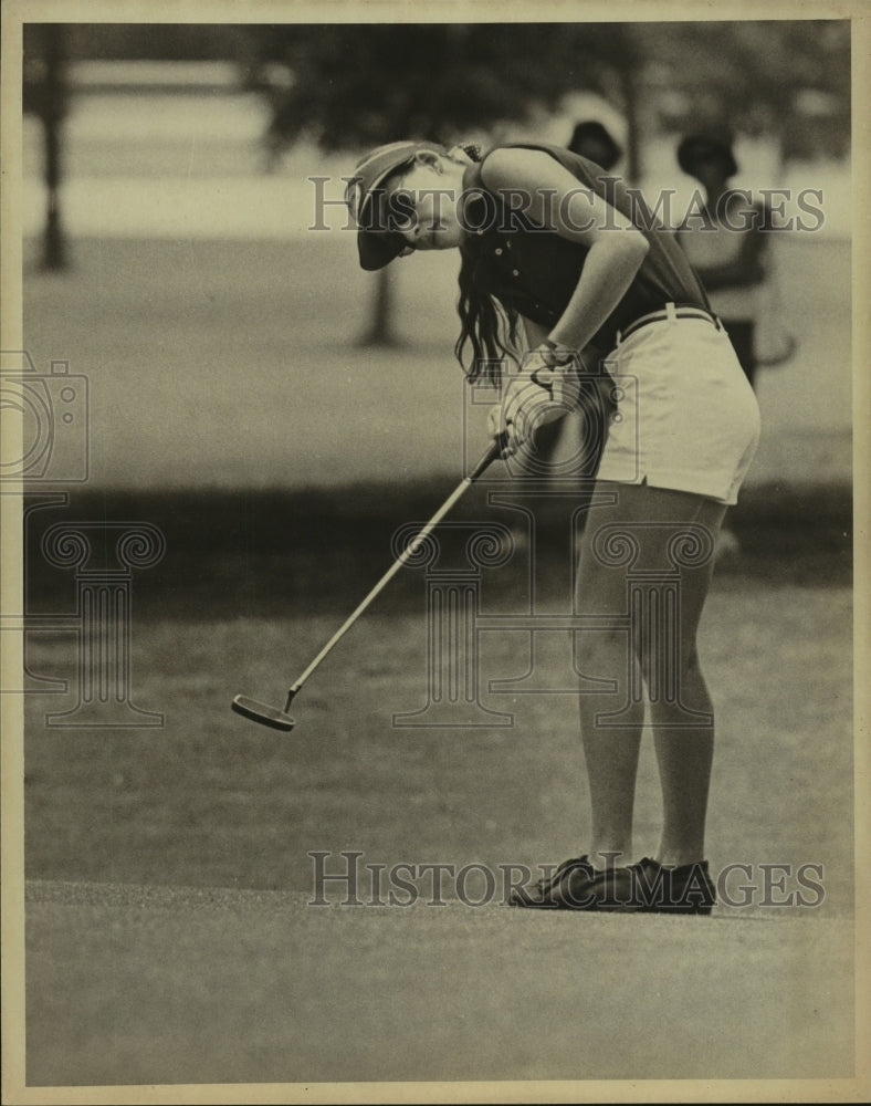 Press Photo Golfer Brenda Goldsmith - sas10664 - Historic Images